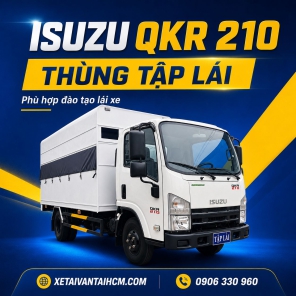 Isuzu QKR 210 Thùng Tập Lái - Xe Tập Lái Bằng C1 Tại HCM