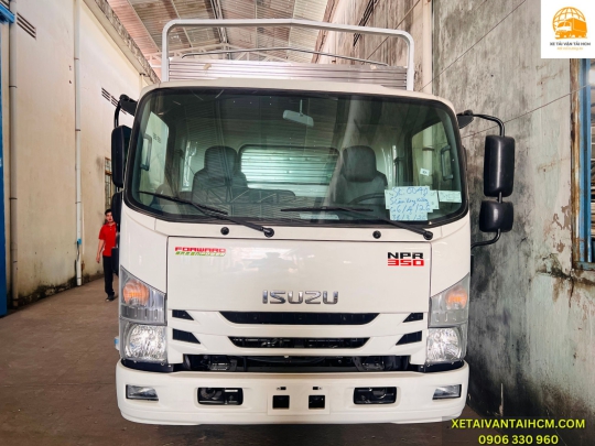Thông số Isuzu NPR350 3.490kg thùng mui bạt 6m2 NPR85ME5 Euro 5