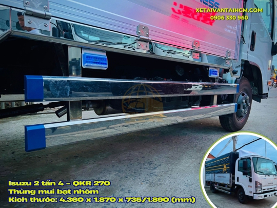 Xe Tải Isuzu 2 Tấn 4 - Isuzu QKR 270 Dòng Xe Tải Chạy Nội Thành