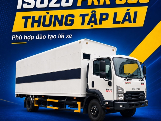 Isuzu FRR650 Thùng Tập Lái Cho Trung Tâm Đào Tạo