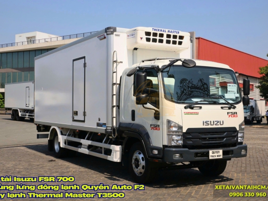 Xe Tải Isuzu FSR700 Thùng Đông Lạnh Quyền F2 Giá Tốt