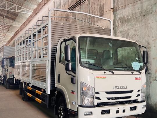 Thông số Isuzu NPR350 3.490kg thùng mui bạt 6m2 NPR85ME5 Euro 5