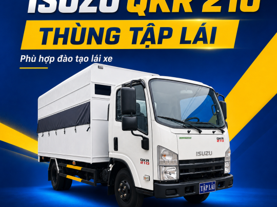 Isuzu QKR 210 Thùng Tập Lái - Xe Tập Lái Bằng C1 Tại HCM