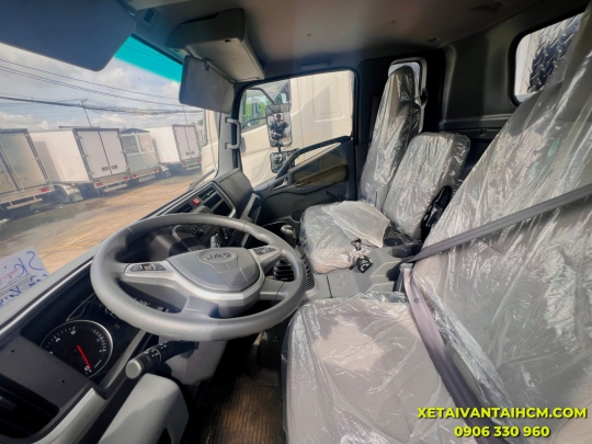 Xe tải Jac N750 Plus 7.5 tấn thùng mui bạt nhôm kèo Đà Lạt