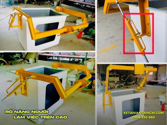 Rổ nâng người làm việc trên cao và những điều chưa biết? Giá rổ nâng người bao nhiêu?