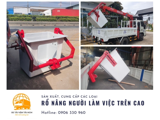 Rổ nâng người làm việc trên cao và những điều chưa biết? Giá rổ nâng người bao nhiêu?