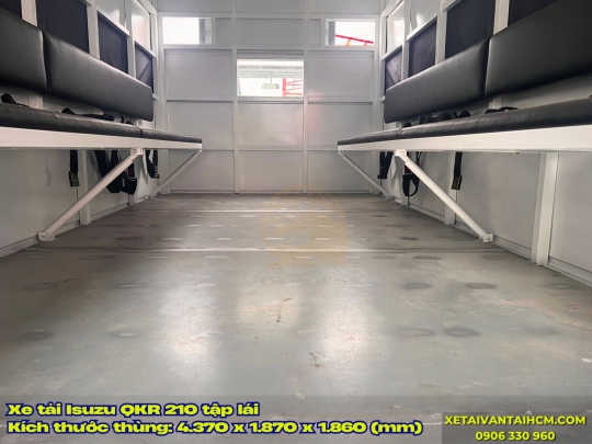 Isuzu QKR 210 Thùng Tập Lái - Xe Tập Lái Bằng C1 Tại HCM