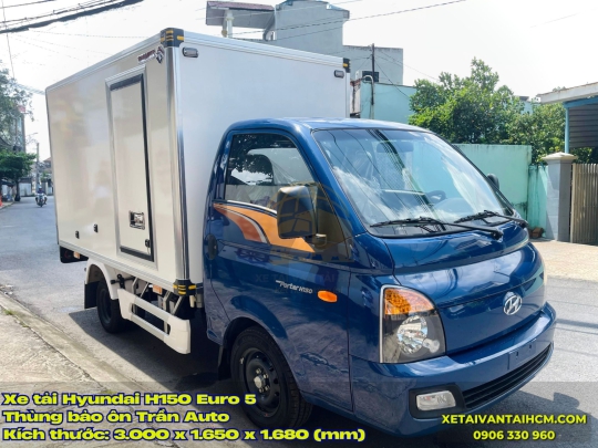 Xe tải Hyundai H150 Euro 5 thùng bảo ôn Trần Auto - Hyundai H150 Euro 5 thùng bảo ôn Trần Auto