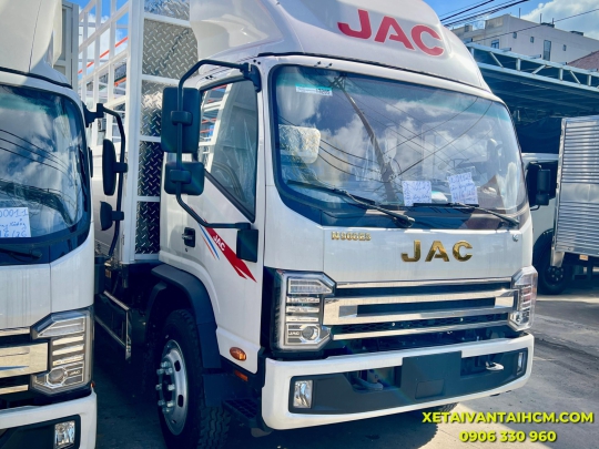 Xe tải JAC N900 Plus thùng dài 7m6 mui bạt Đà Lạt