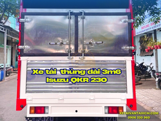 Xe tải Isuzu QKR 230 thùng mui bạt dài 3m6 - Isuzu QKR 230 thùng bạt 3m6